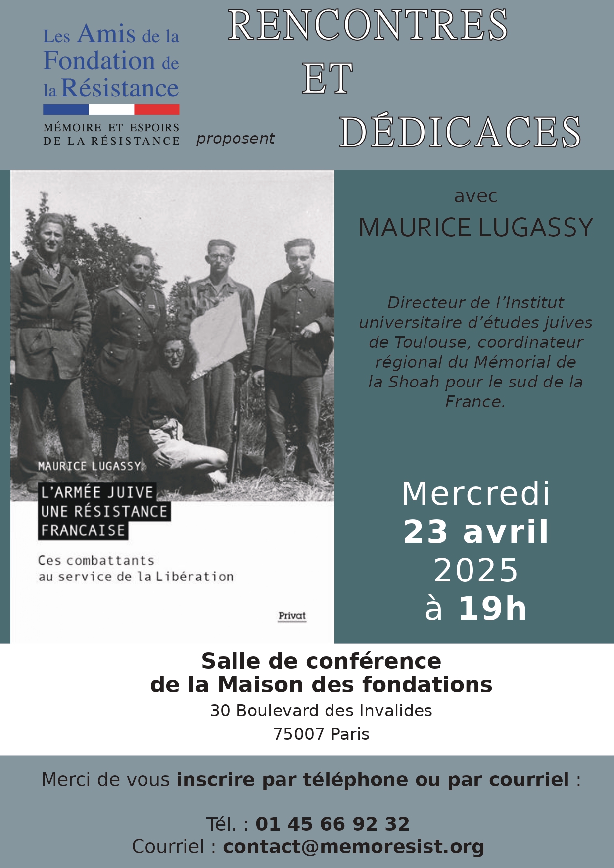 Rencontre Résistance 